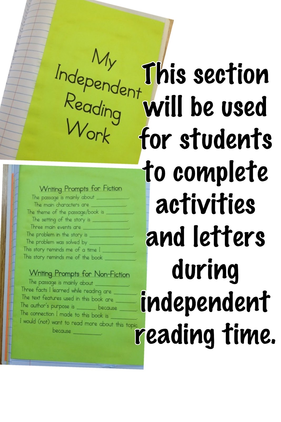 The Traveling Teacher Reader's Notebooks